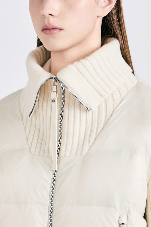 지포어-WOMEN APPAREL-KNIT HYBRID DOWN JACKET(WOMEN)					 					 					