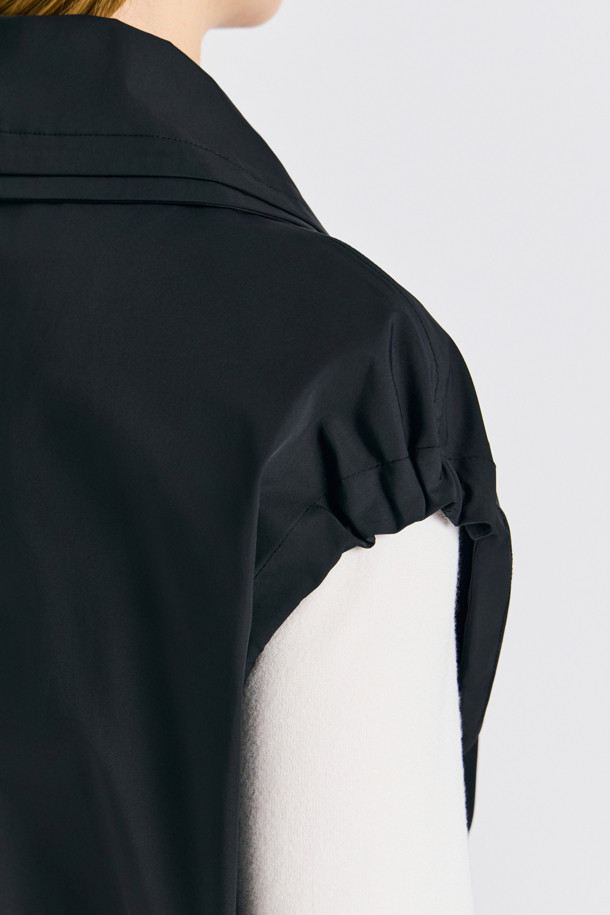 지포어-WOMEN APPAREL-FULL ZIP WOVEN VEST(WOMEN)