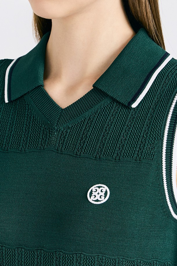 지포어-WOMEN APPAREL-V-NECK SLEEVELESS(WOMEN)