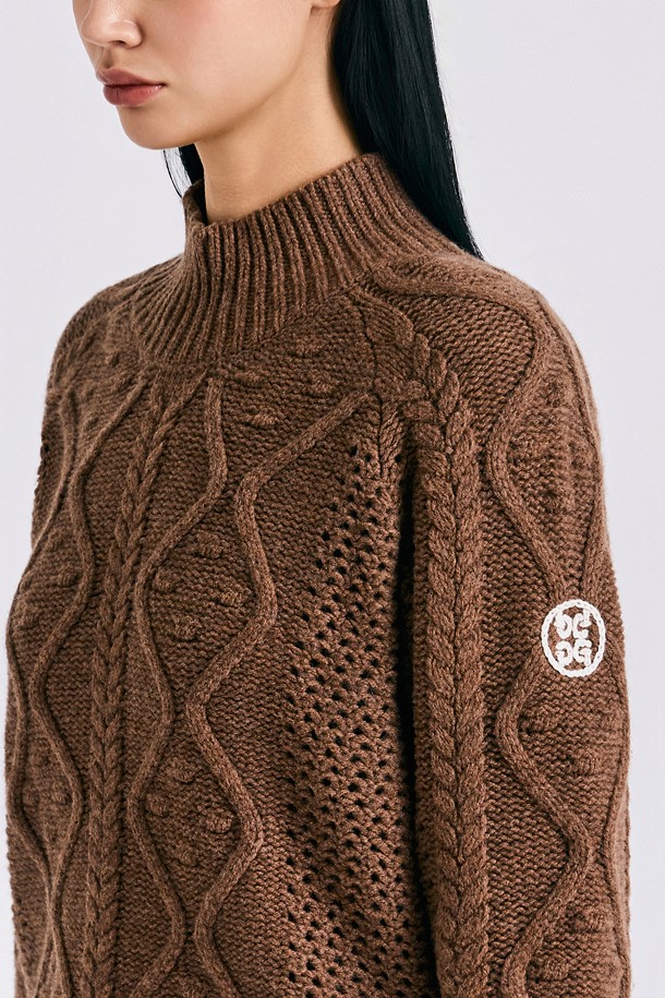 지포어-WOMEN APPAREL-CABLE KNIT PULLOVER (SLEEVELESS SET)(WOMEN)					 					 					