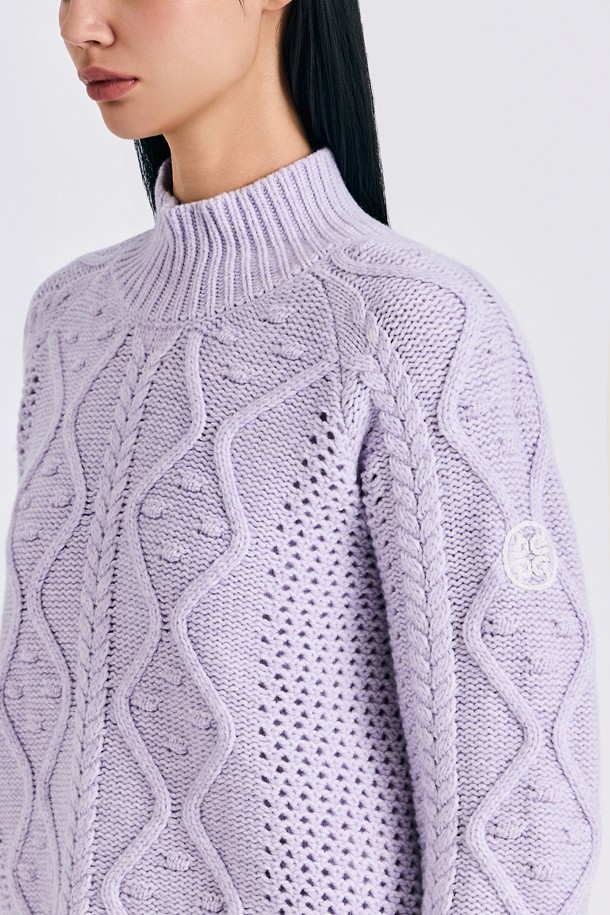지포어-WOMEN APPAREL-CABLE KNIT PULLOVER (SLEEVELESS SET)(WOMEN)					 					 					