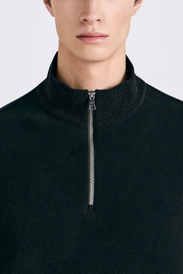 지포어-MEN APPAREL-HALFZIP SET-UP PULLOVER(MEN)					 					 					