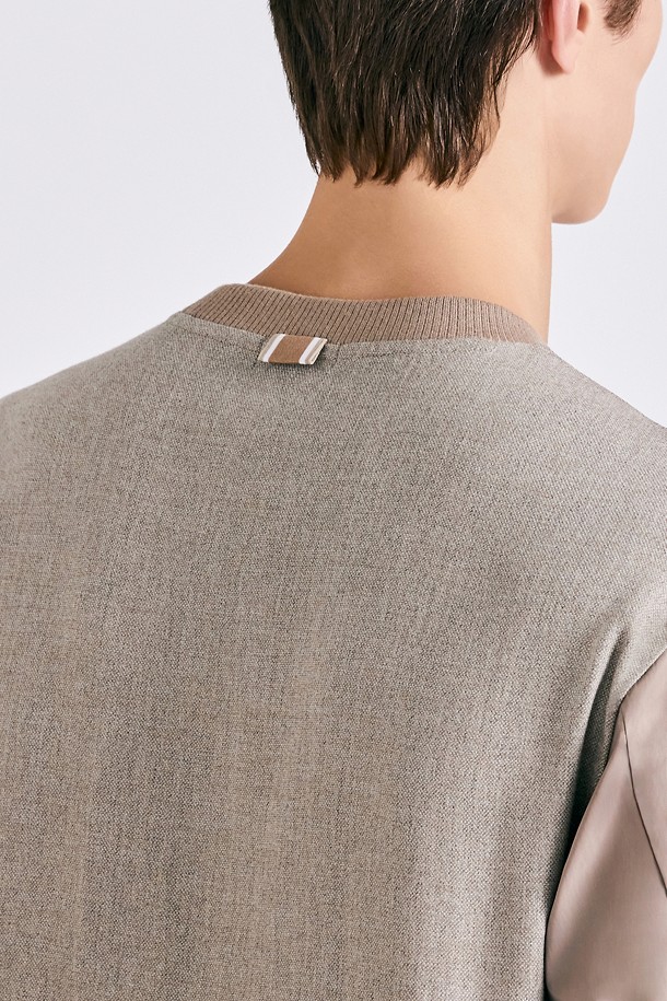 지포어-MEN APPAREL-TECH WOOL PULLOVER (MEN)