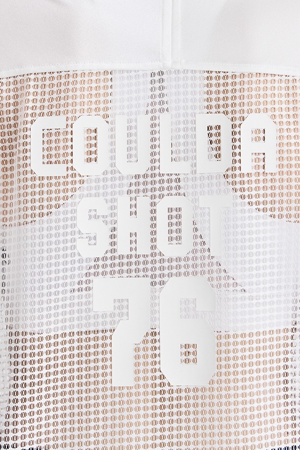 지포어-WOMEN APPAREL-OVERFIT MESH T-SHIRT(WOMEN)