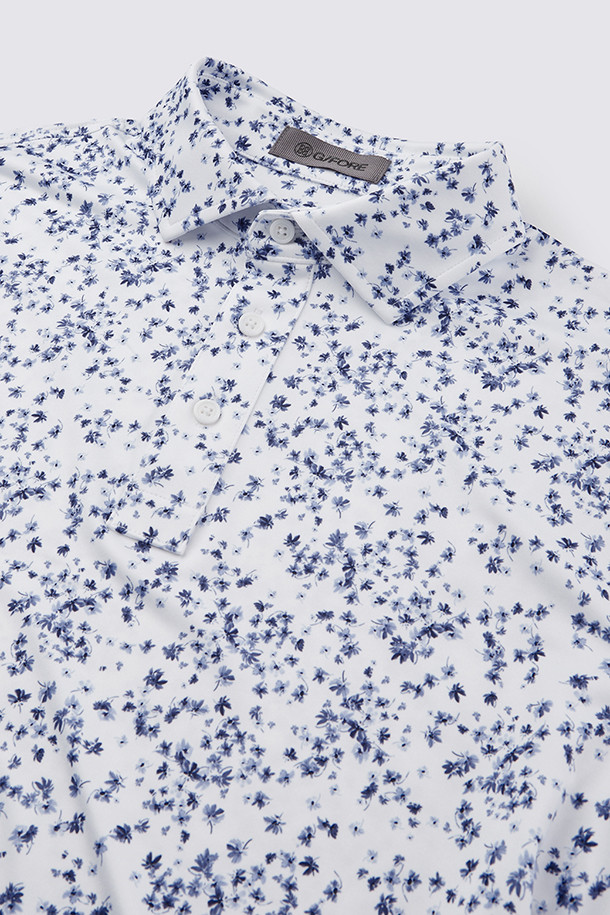 지포어-MEN APPAREL-SCATTERED DITZY TECH JERSEY POLO(MEN)