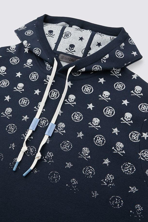 지포어-MEN APPAREL-HOODED PULLOVER KNIT(MEN)				 					 					