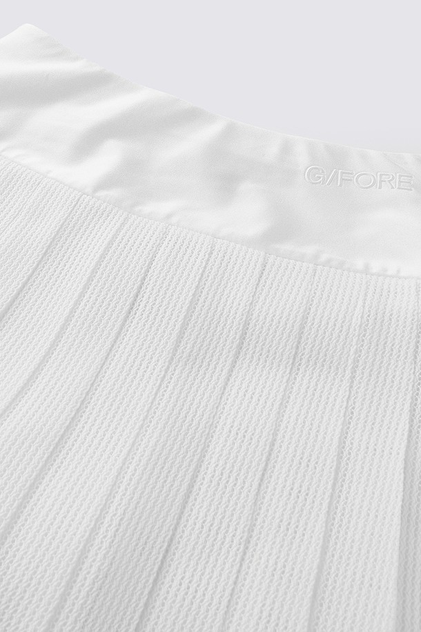 지포어-WOMEN APPAREL-MESH PLEATED SKORT(WOMEN)