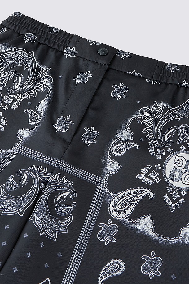 지포어-WOMEN APPAREL-PATTERNED DRAWSTRING PANT(WOMEN)					 					 					