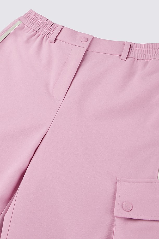 지포어-WOMEN APPAREL-STRETCH WOVEN WIDE LEG PANT(WOMEN)