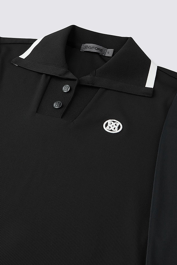 지포어-WOMEN APPAREL-COOL SLEEVE POLO(WOMEN)					 					 					