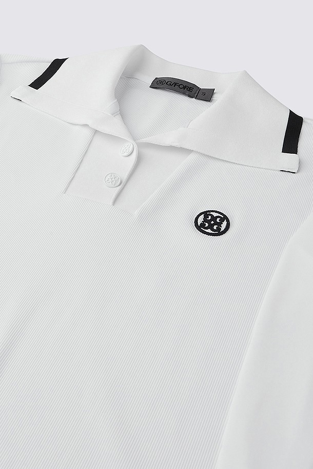 지포어-WOMEN APPAREL-COOL SLEEVE POLO(WOMEN)					 					 					