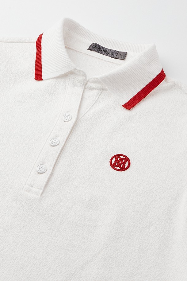 지포어-WOMEN APPAREL-SUMMER OPEN POLO T-SHIRT(WOMEN)