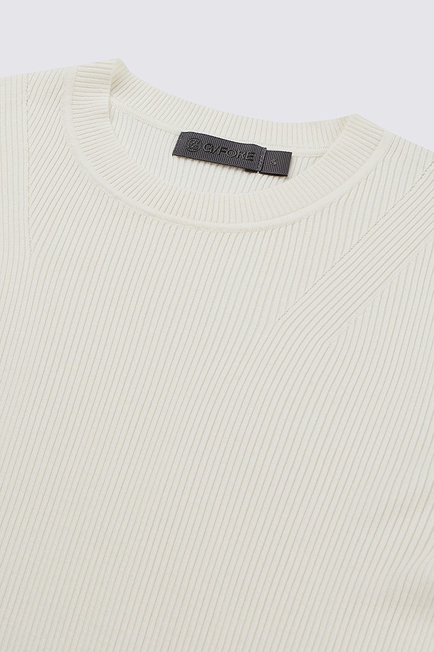 지포어-WOMEN APPAREL-ROUND NECK SHORT SLEEVE SWEATER (WOMEN)