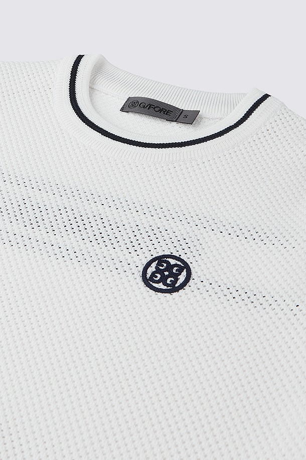 지포어-WOMEN APPAREL-MESH CREWNECK SWEATER(WOMEN)