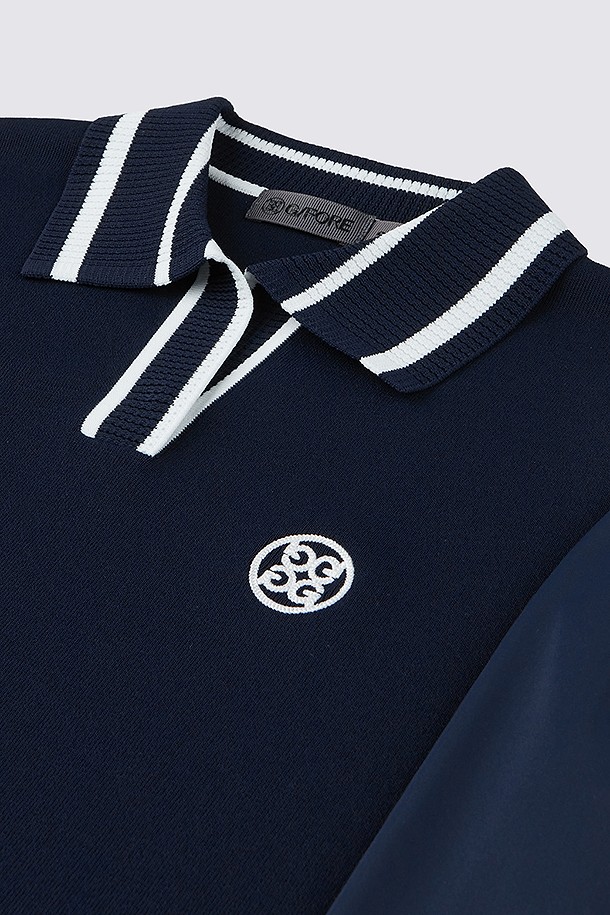 지포어-WOMEN APPAREL-COOL SLEEVE SWEATER POLO(WOMEN)