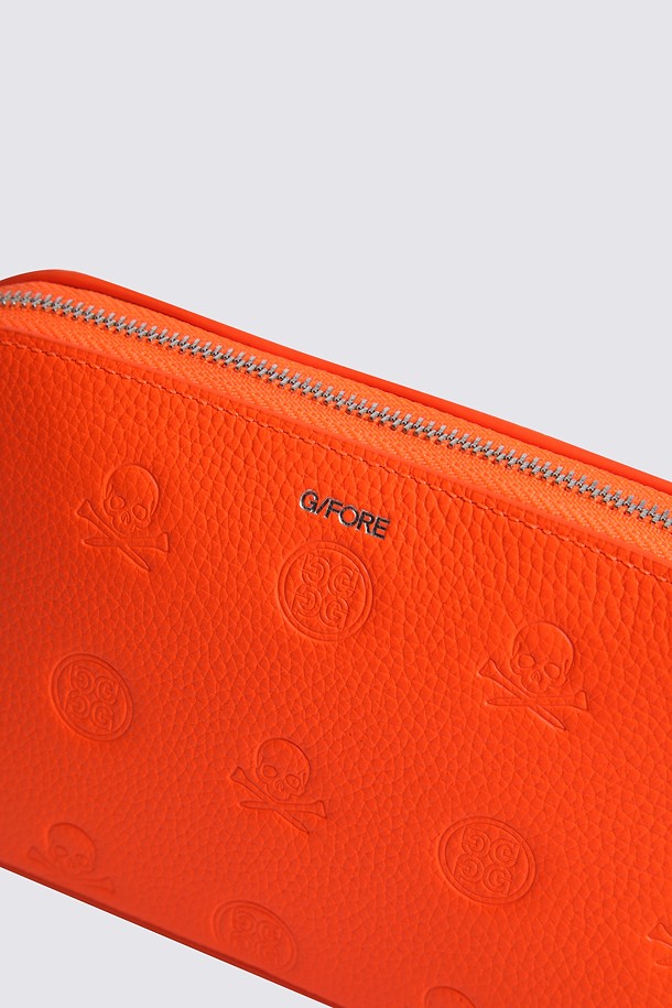 지포어-WOMEN ACCESSORIES-DEBOSSED SKULL & TEES COSMETICS CASE(WOMEN)