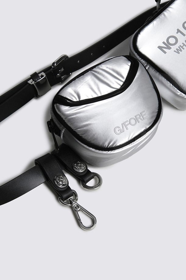 지포어-WOMEN ACCESSORIES-GLOSSY BELT POUCH(WOMEN)