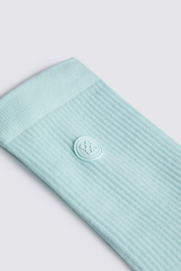 지포어-WOMEN ACCESSORIES-SOLID CREW SOCK(WOMEN)