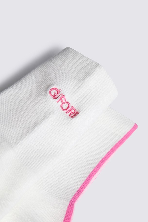 지포어-WOMEN ACCESSORIES-STRIPE MIDDLE SOCK(WOMEN)