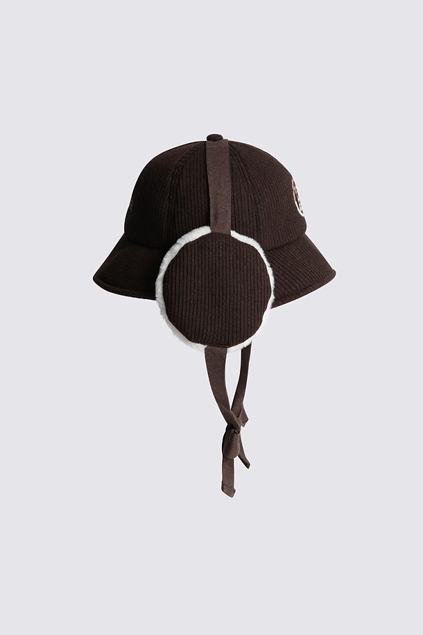 지포어-WOMEN ACCESSORIES-KNIT EARFLAP HAT(WOMEN)