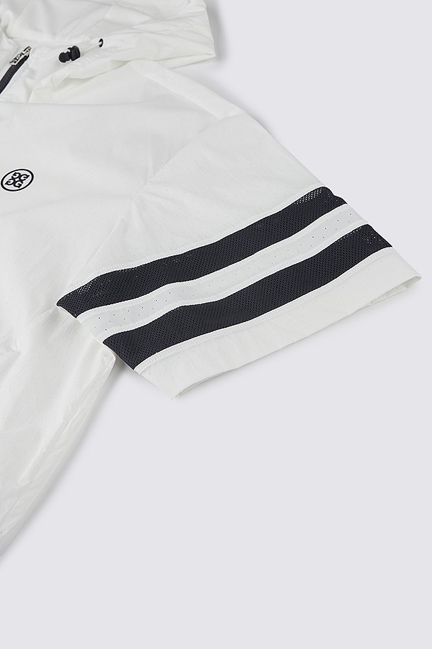 지포어-MEN APPAREL-SHORT SLEEVE HOODED ANORAK(MEN)