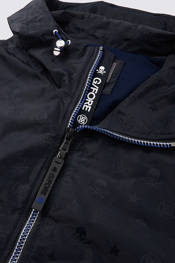 지포어-MEN APPAREL-JACQUARD SET-UP HOODED JACKET (MEN)					 					 					