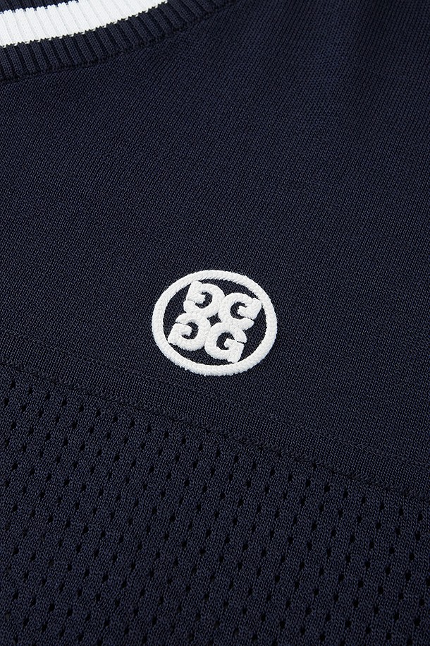 지포어-MEN APPAREL-CROCHET V-NECK KNIT(MEN)					 					 					