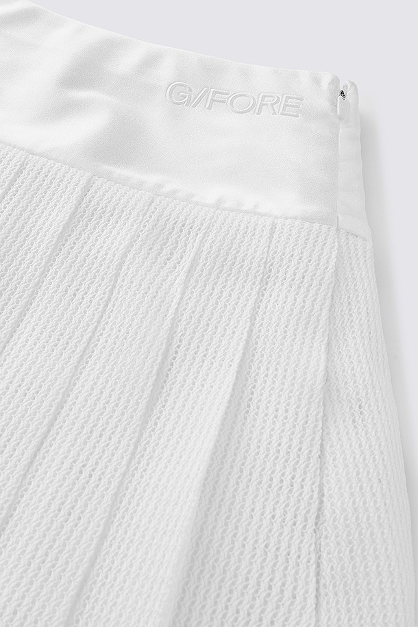 지포어-WOMEN APPAREL-MESH PLEATED SKORT(WOMEN)