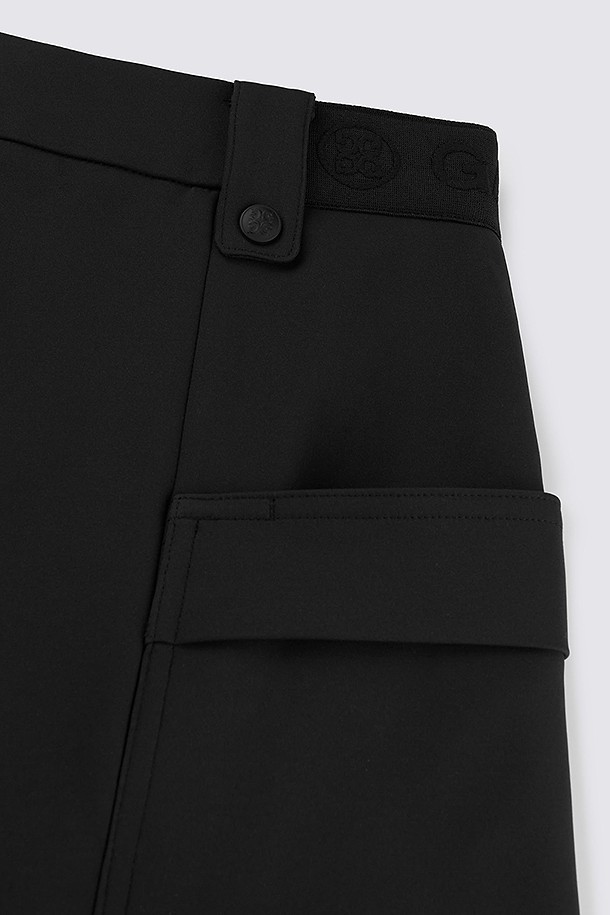 지포어-WOMEN APPAREL-POCKET SLIT CULOTTES(WOMEN)					 					 					