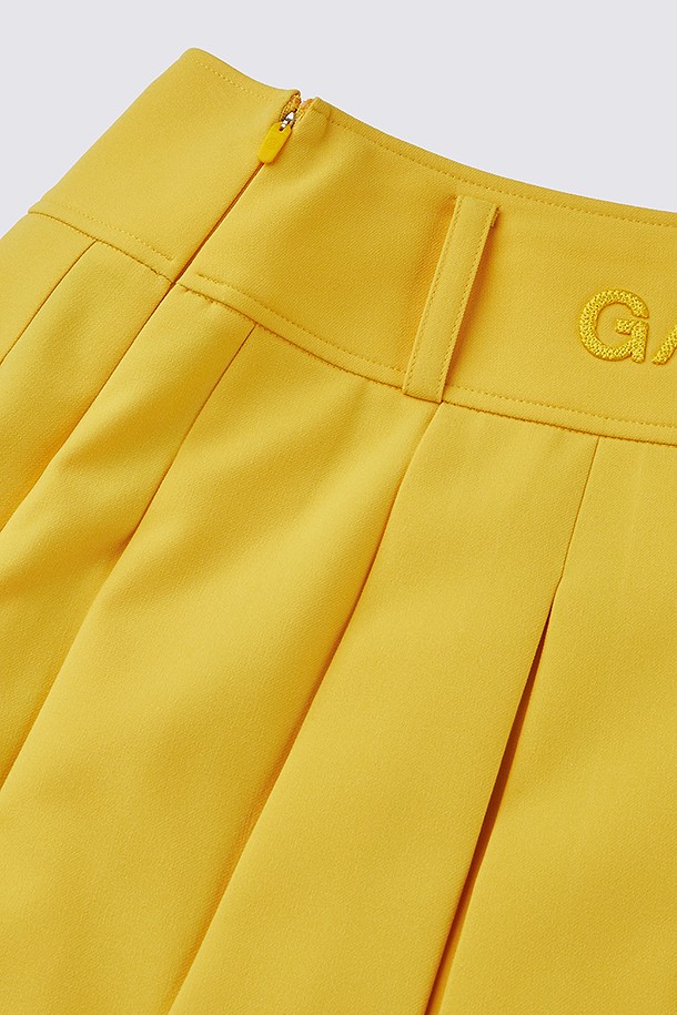 지포어-WOMEN APPAREL-STRETCH WOVEN PLEATED SKORT(WOMEN)