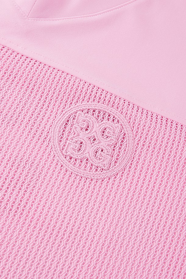 지포어-WOMEN APPAREL-OVERFIT MESH T-SHIRT(WOMEN)