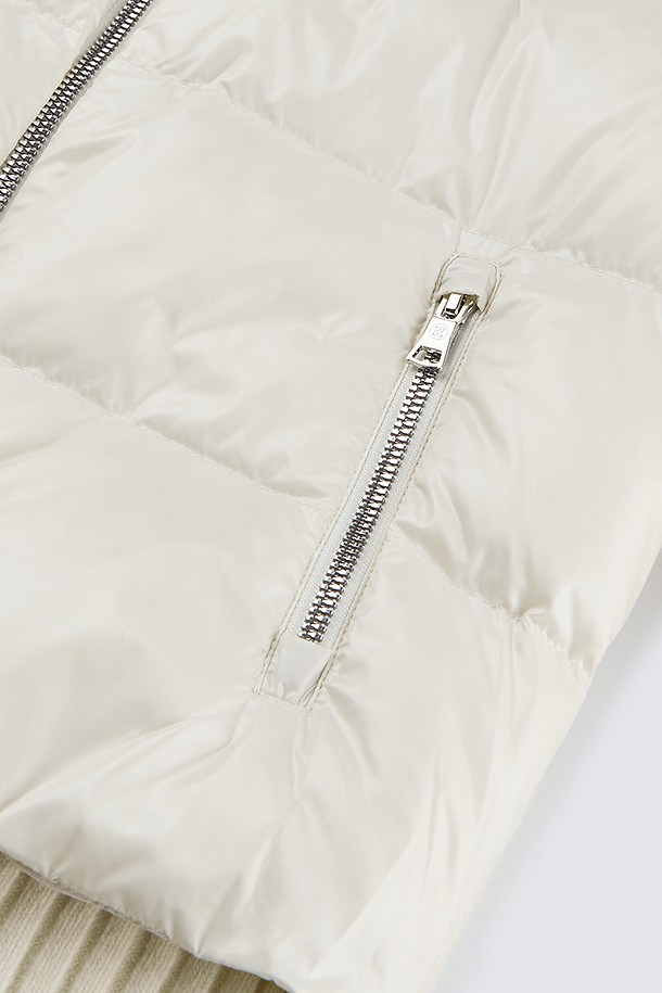 지포어-WOMEN APPAREL-KNIT HYBRID DOWN JACKET(WOMEN)					 					 					