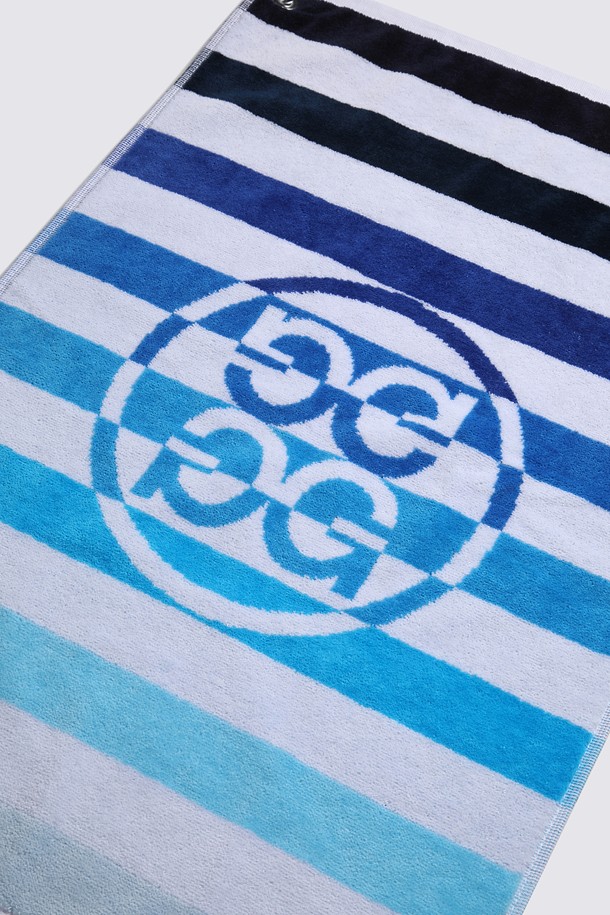 지포어-MEN ACCESSORIES-MULTI STRIPE GOLF TOWEL