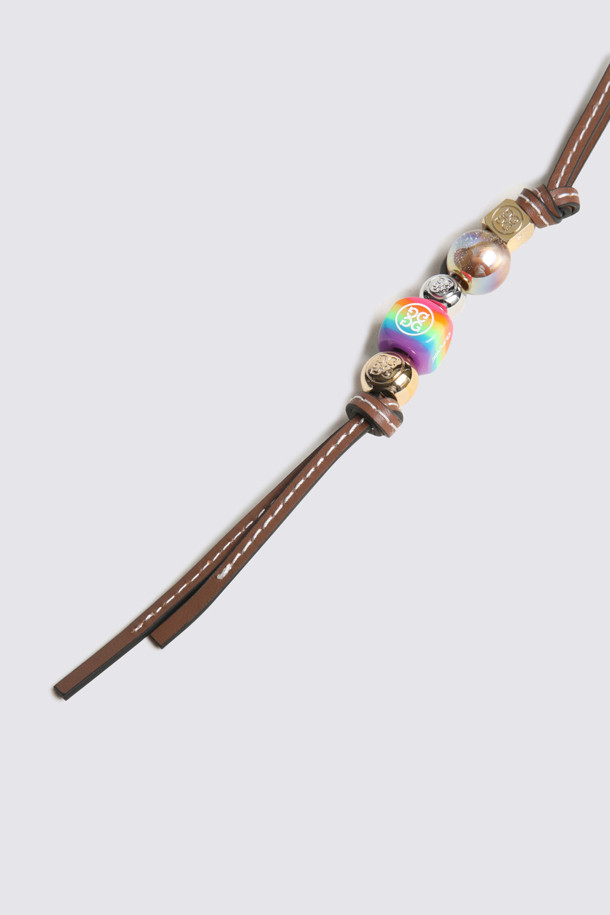 지포어-MEN ACCESSORIES-Beads Colour Strap