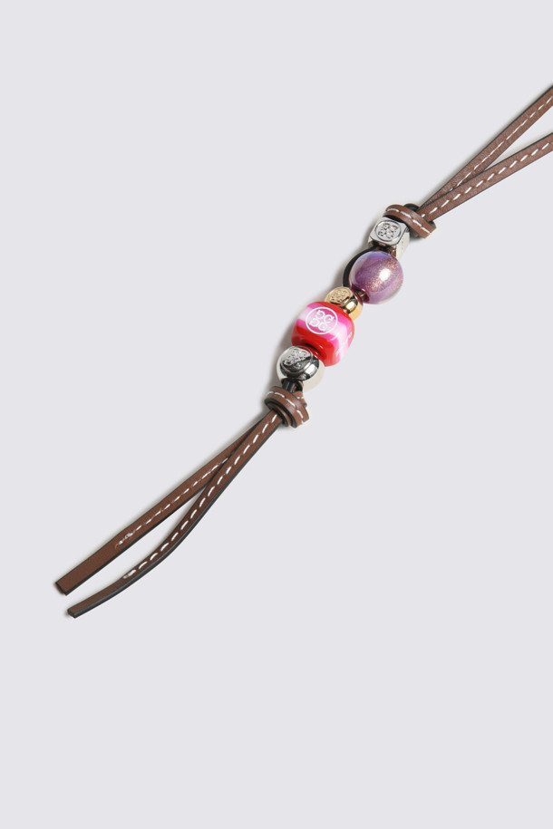 지포어-MEN ACCESSORIES-Beads Colour Strap