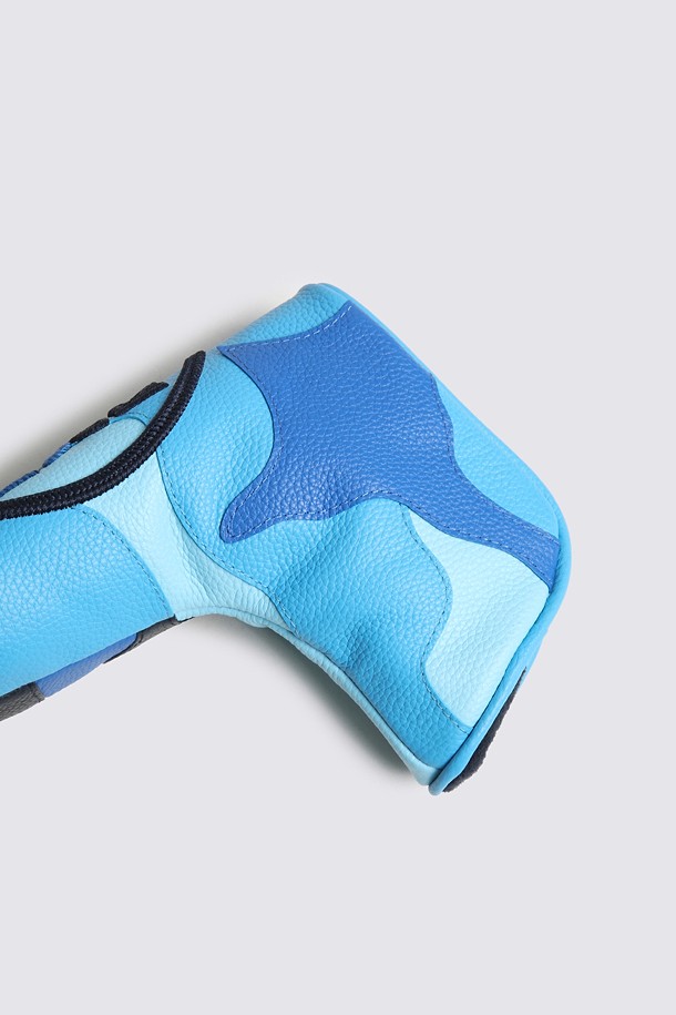 지포어-MEN ACCESSORIES-PATCHWORK CAMO LEATHER BLADE COVER