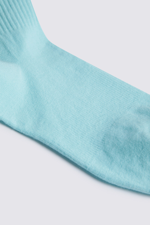 지포어-WOMEN ACCESSORIES-SOLID CREW SOCK(WOMEN)