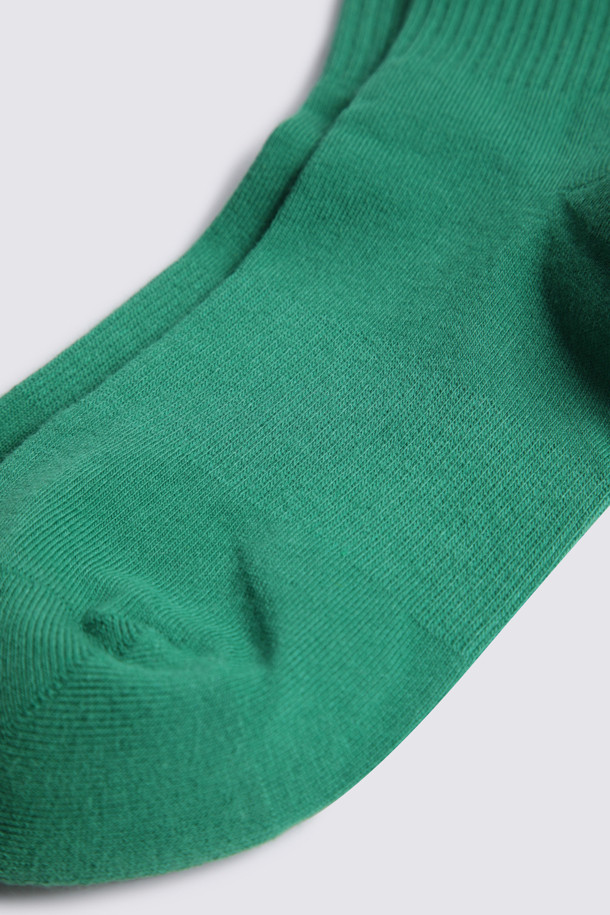 지포어-WOMEN ACCESSORIES-SOLID CREW SOCK(WOMEN)