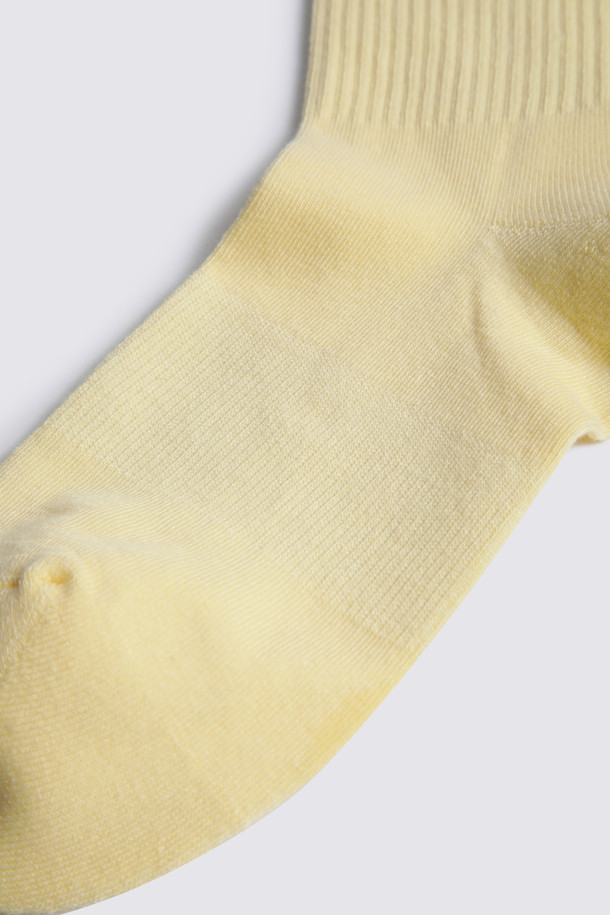 지포어-WOMEN ACCESSORIES-SOLID CREW SOCK(WOMEN)