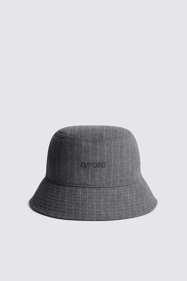 지포어-MEN ACCESSORIES-STRIPED BRUSHED HAT(MEN)