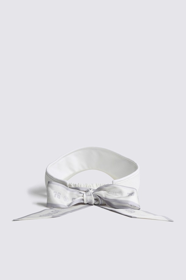 지포어-WOMEN ACCESSORIES-MESH SCARF VISOR(WOMEN)