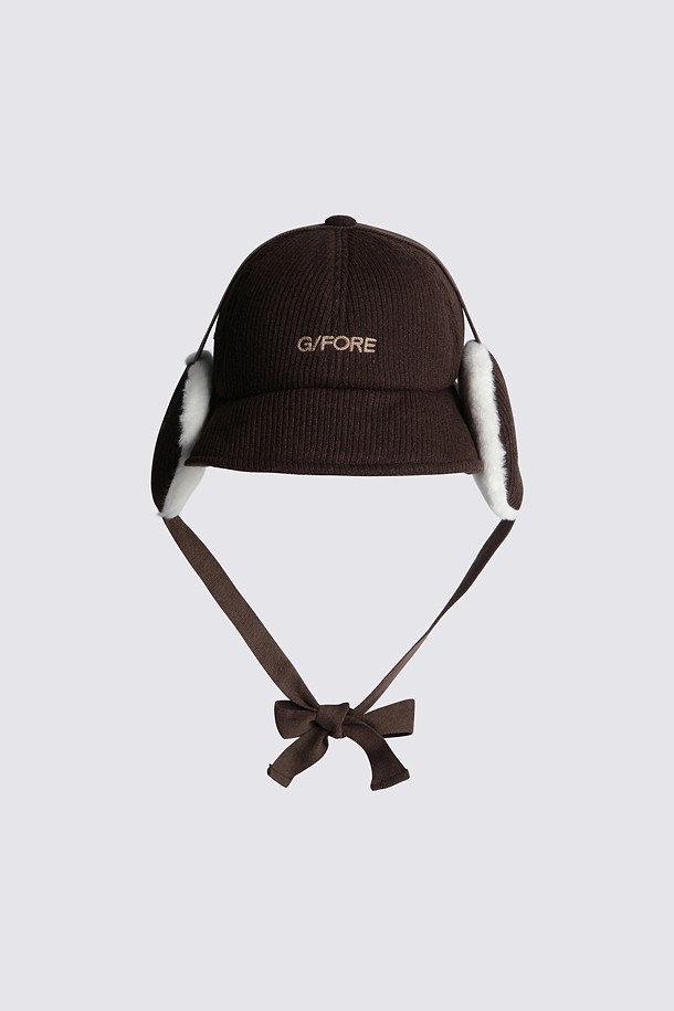 지포어-WOMEN ACCESSORIES-KNIT EARFLAP HAT(WOMEN)