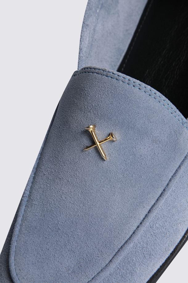 지포어-WOMEN SHOES-METAL TEES SUEDE FLEX LOAFER(WOMEN)