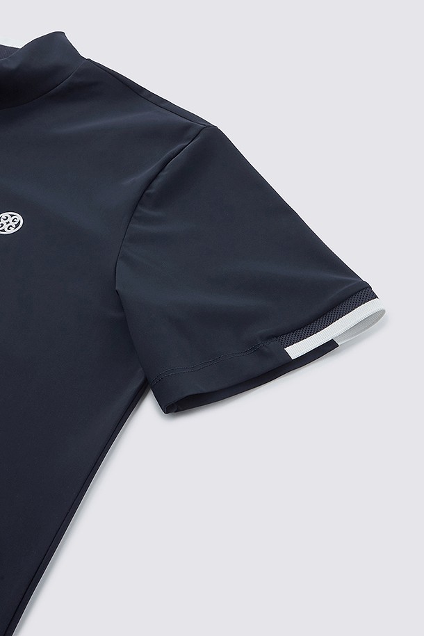 지포어-MEN APPAREL-OVER FIT MOCKNECK T-SHIRT(MEN)