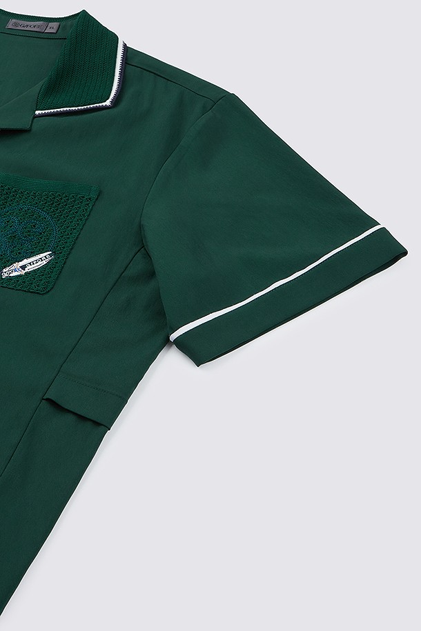 지포어-MEN APPAREL-EMBROIDERED SHIRKET(MEN)