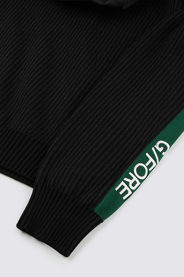 지포어-MEN APPAREL-QUARTER ZIP HOODIE SWEATER(MEN)				 					 					