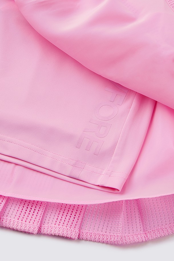 지포어-WOMEN APPAREL-MESH PLEATED SKORT(WOMEN)
