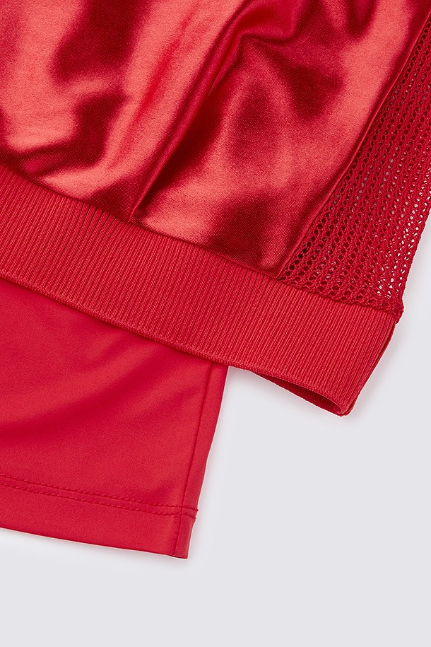 지포어-WOMEN APPAREL-MESH LAYERED T-SHIRT(WOMEN)