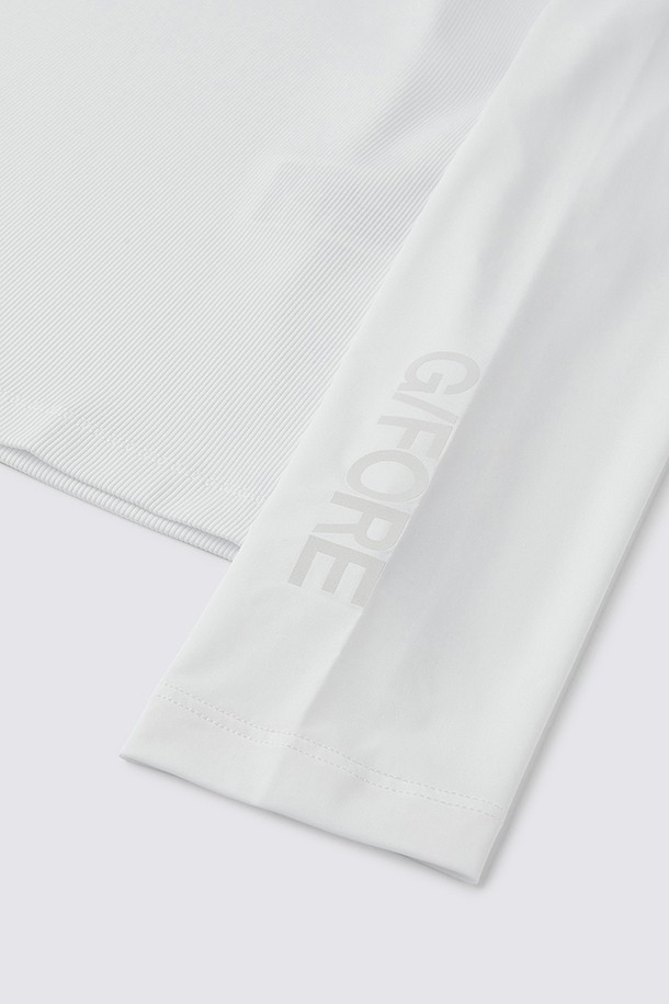 지포어-WOMEN APPAREL-COOL SLEEVE POLO(WOMEN)					 					 					