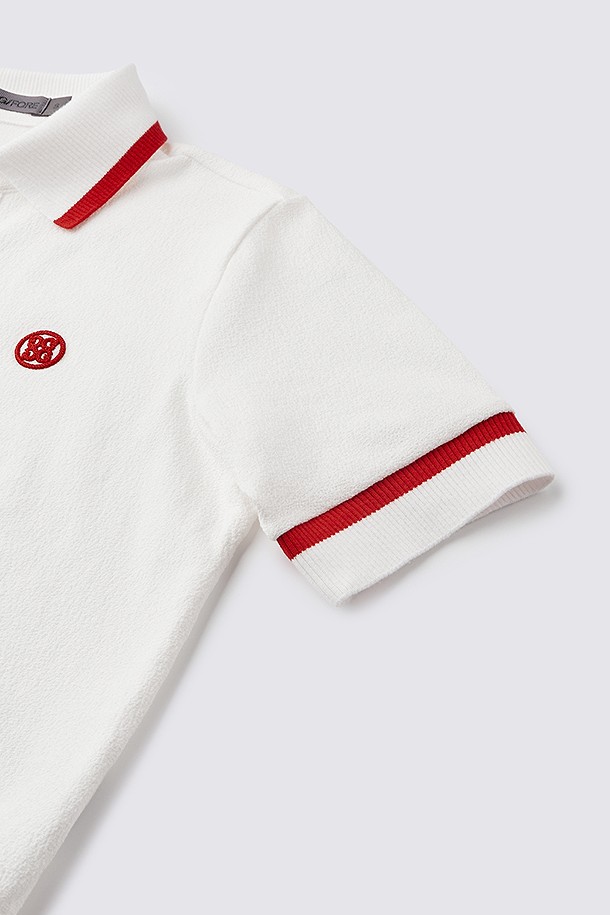지포어-WOMEN APPAREL-SUMMER OPEN POLO T-SHIRT(WOMEN)
